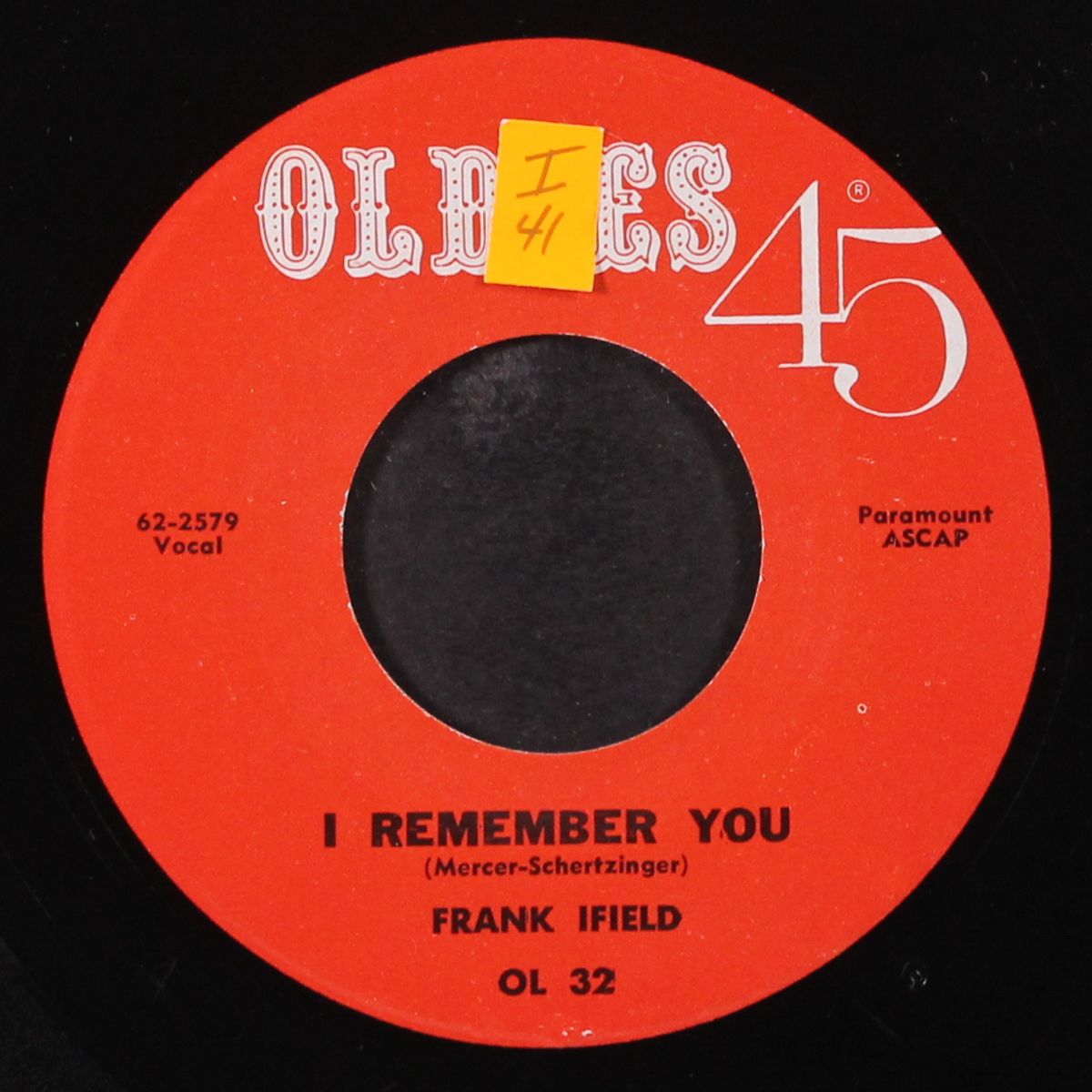 i remember you by FRANK IFIELD