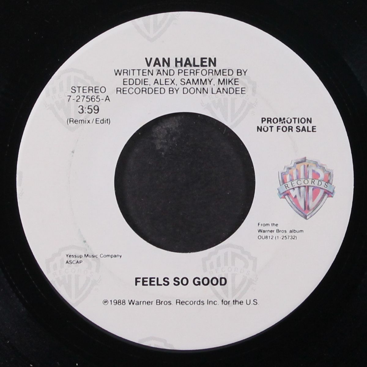 feels so good / same by VAN HALEN