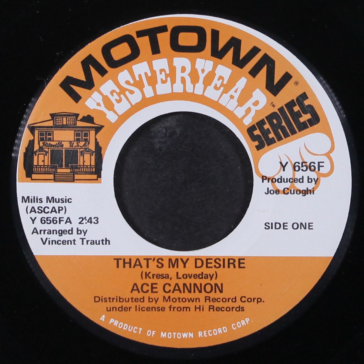 that's my desire / danny boy by ACE CANNON