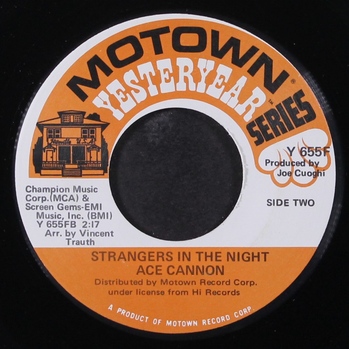 somewhere my love / strangers in the night by ACE CANNON
