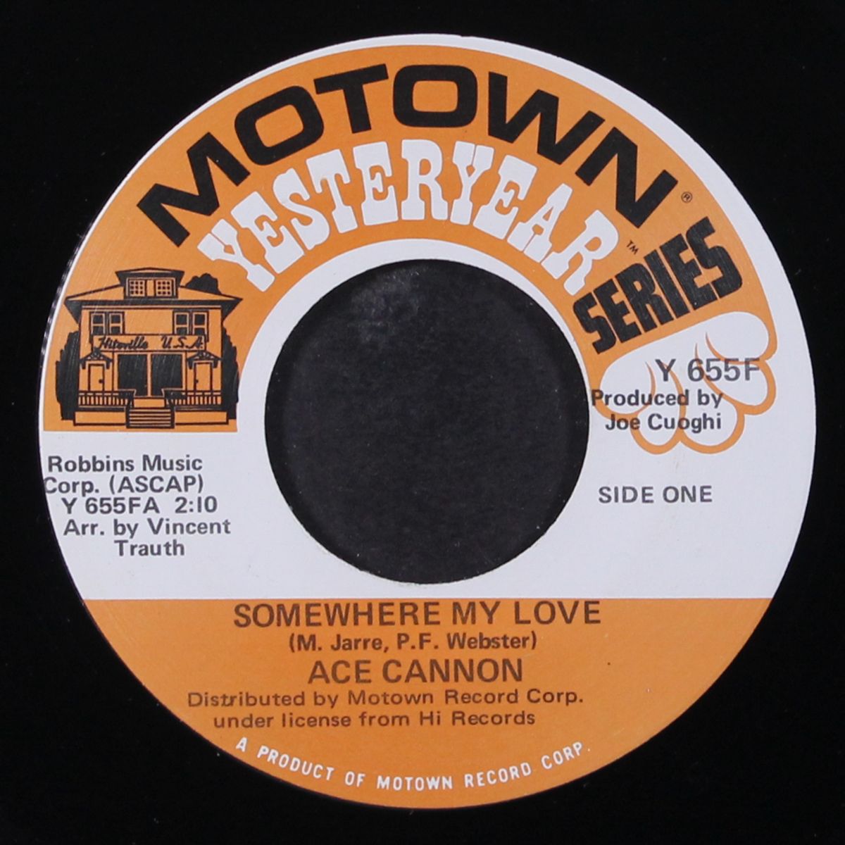 somewhere my love / strangers in the night by ACE CANNON