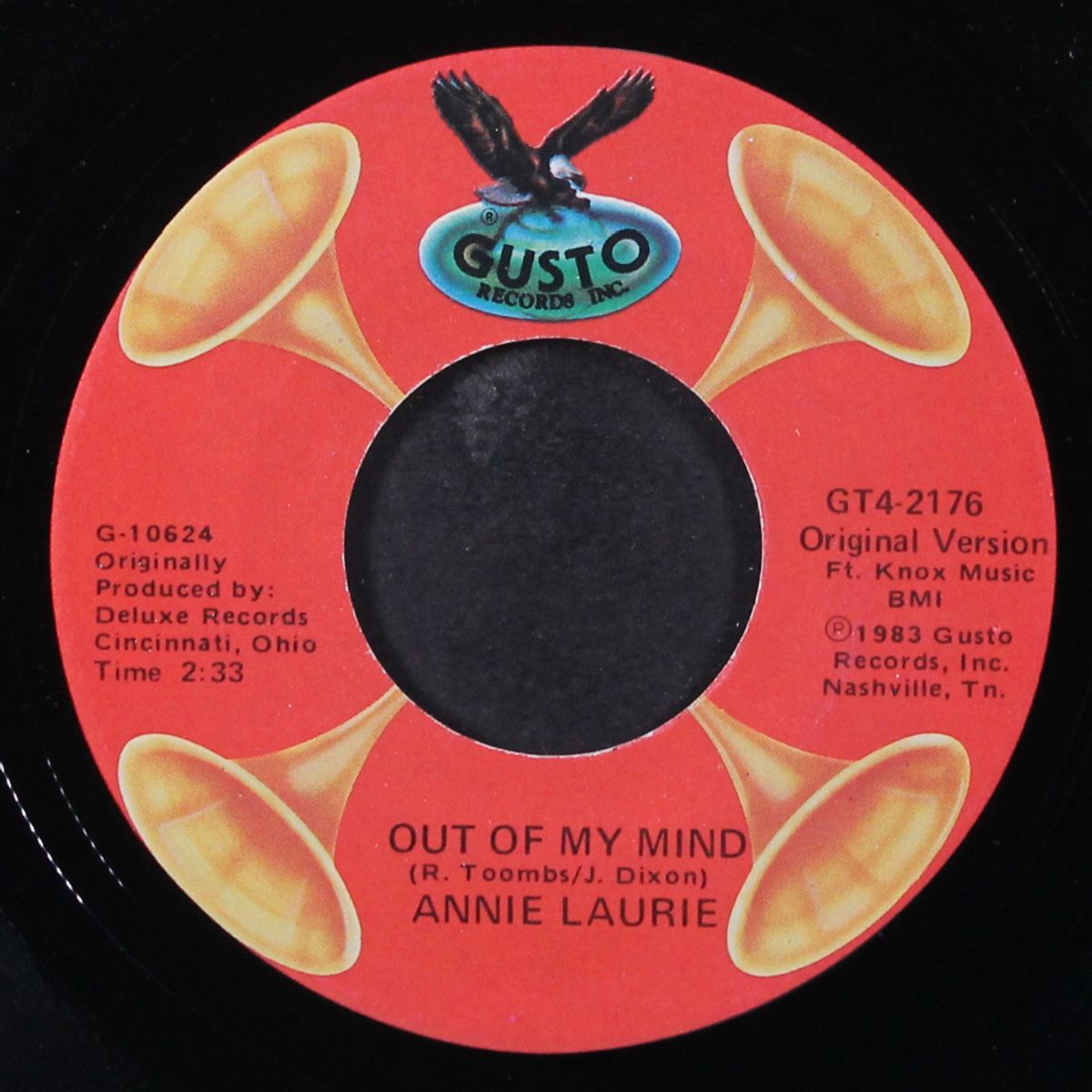 out of my mind / you're the only one for me by ANNIE LAURIE