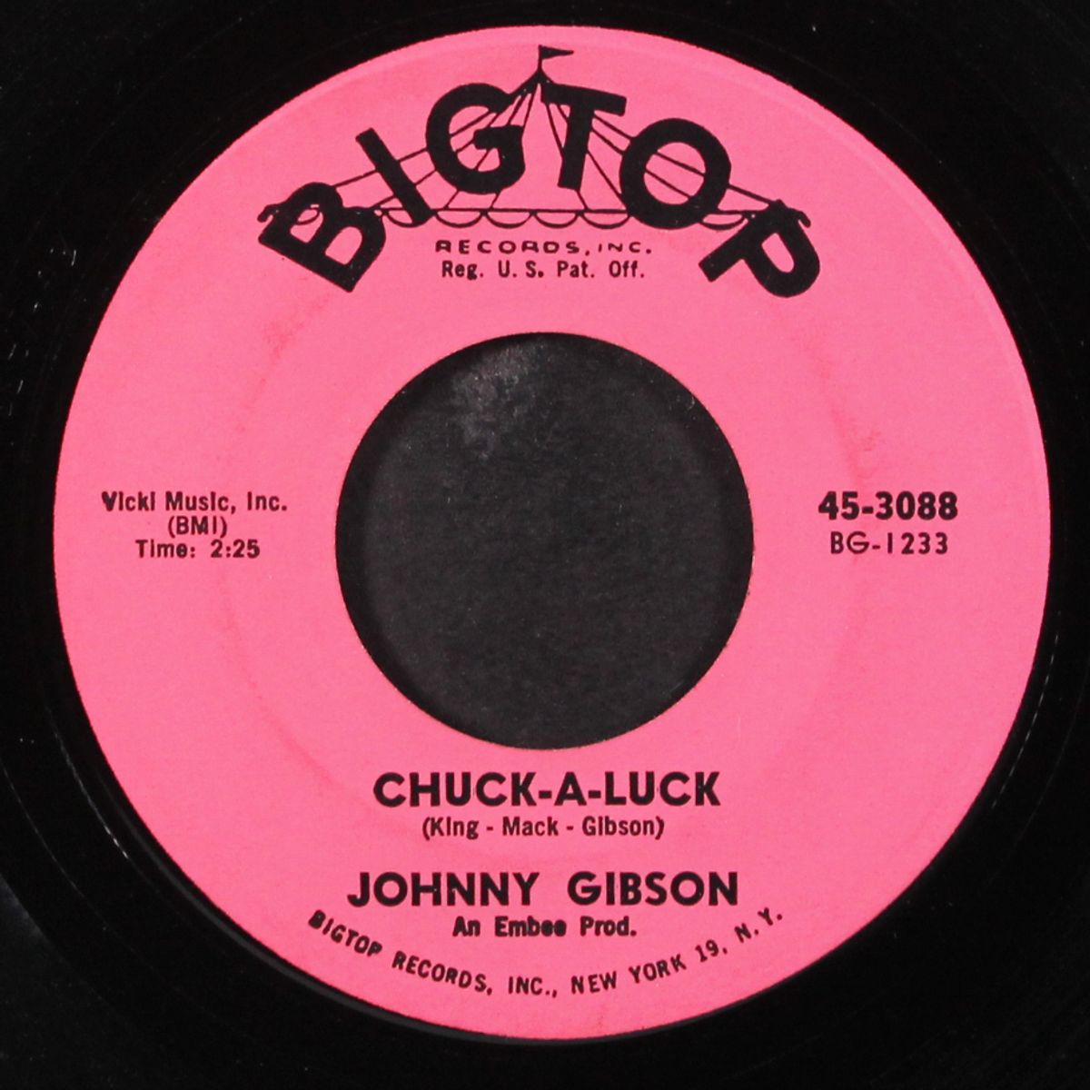 midnight / chuck-a-luck by JOHNNY GIBSON