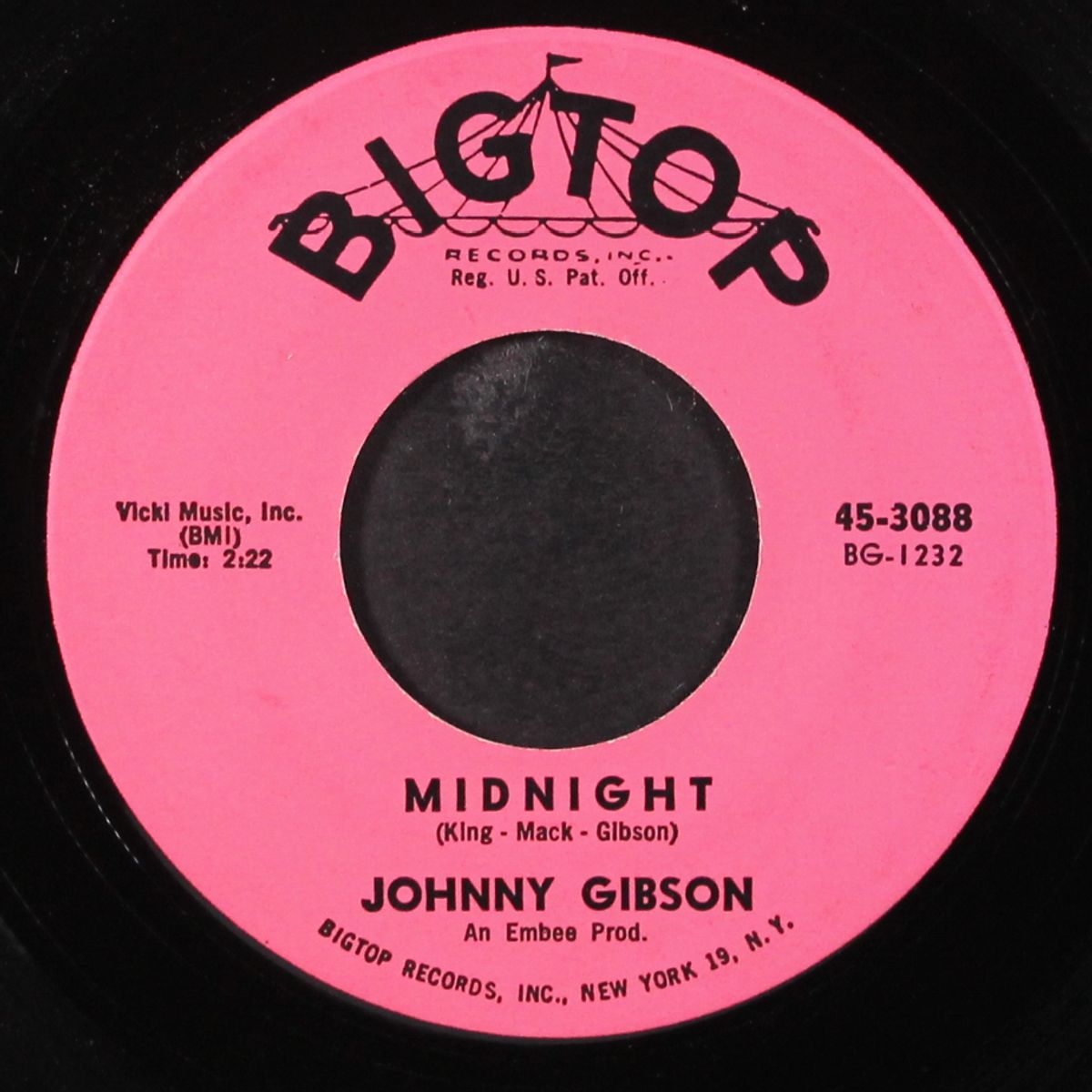 midnight / chuck-a-luck by JOHNNY GIBSON