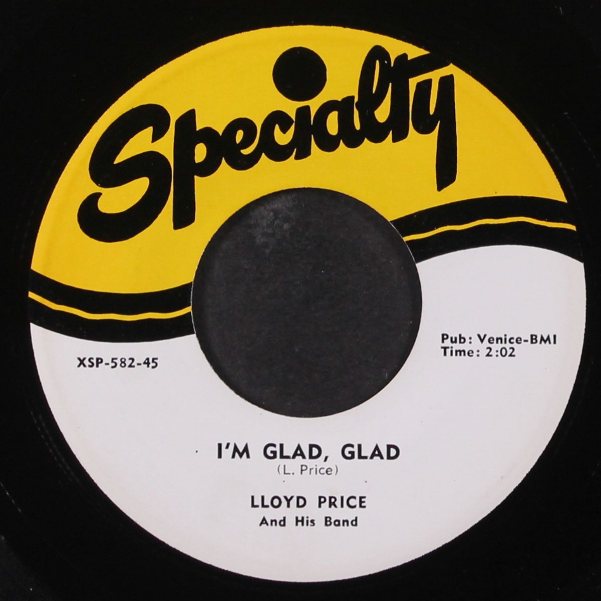 forgive me, clawdy / i'm glad, glad by LLOYD PRICE