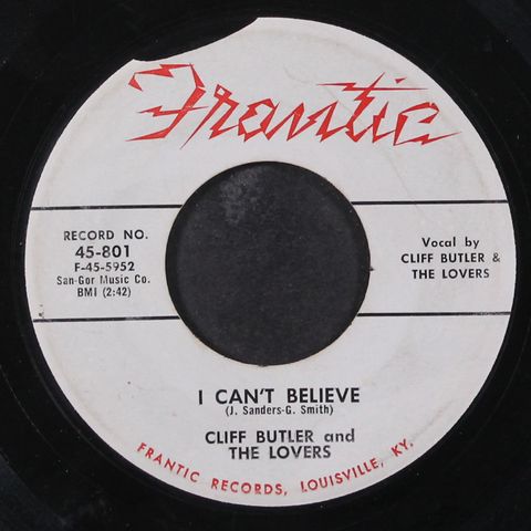 CLIFF BUTLER & LOVERS
