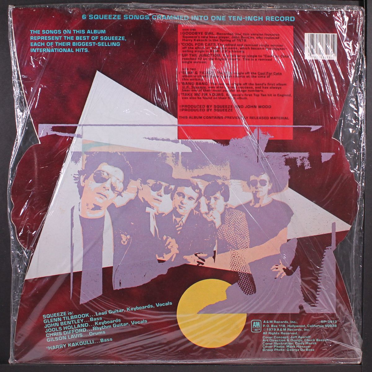 6 squeeze songs crammed into one 10"... by SQUEEZE