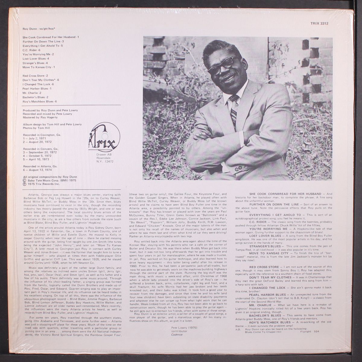 know'd them all by ROY DUNN