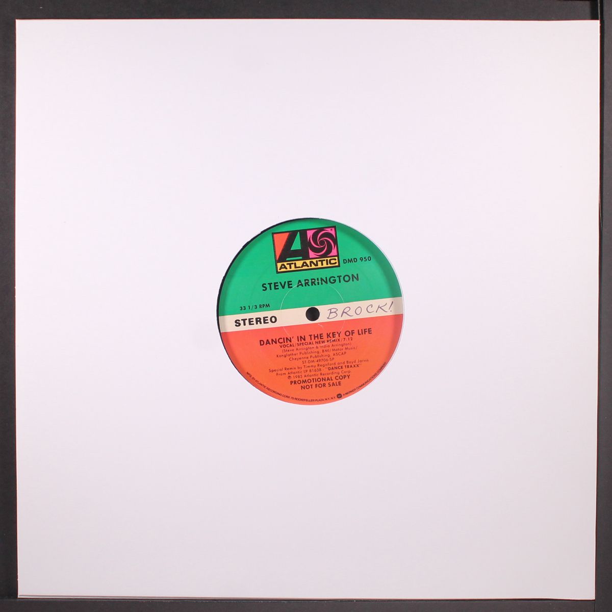 let the music play (new remix) / dancin' in the key of life (new remix) by SHANNON / STEVE ARRINGTON