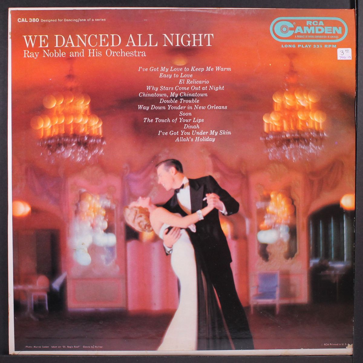 we danced all night by RAY NOBLE