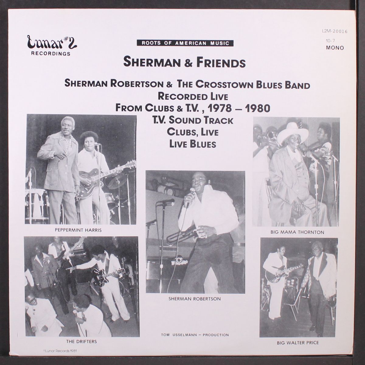 sherman & friends by SHERMAN ROBERTSON