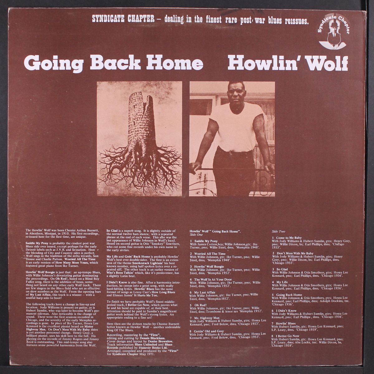 going back home by HOWLIN' WOLF