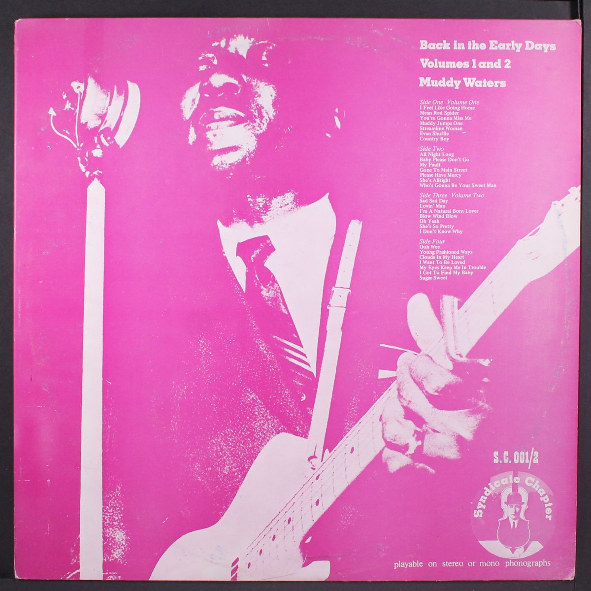 back in the early days, vols. 1 & 2 by MUDDY WATERS