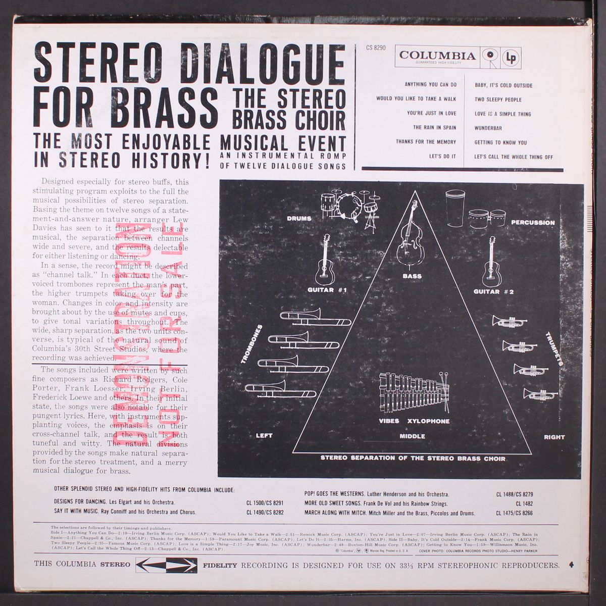 stereo dialogue for brass by STEREO BRASS CHOIR