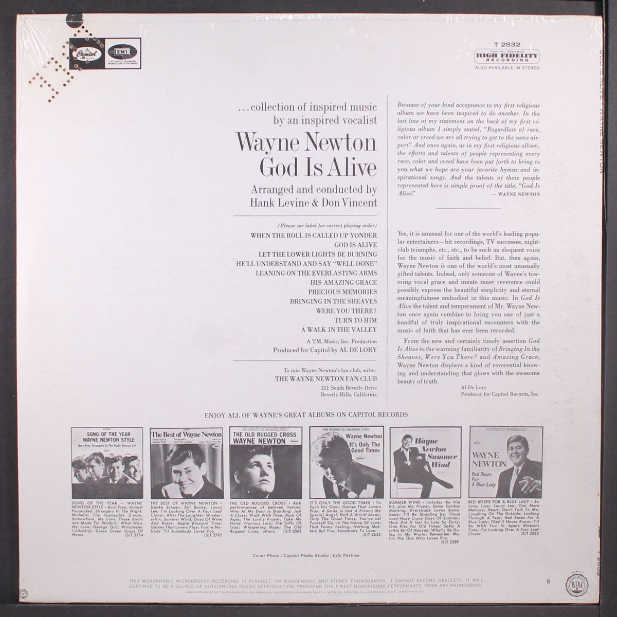 god is alive by WAYNE NEWTON