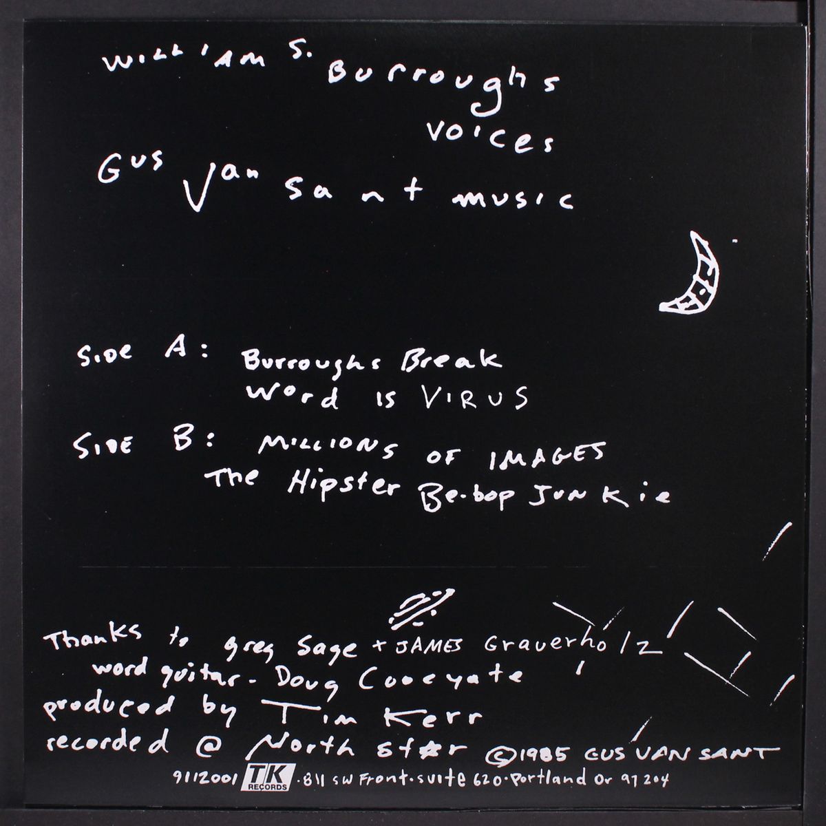the elvis of letters by WILLIAM S. BURROUGHS & GUS VAN SANT