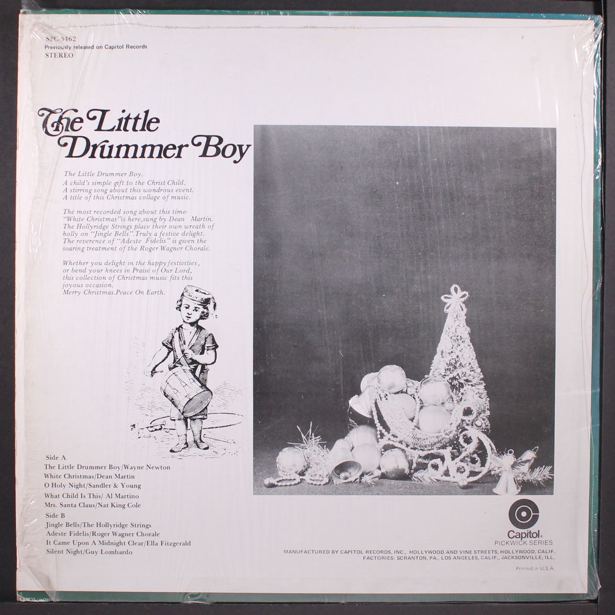 the little drummer boy by WAYNE NEWTON