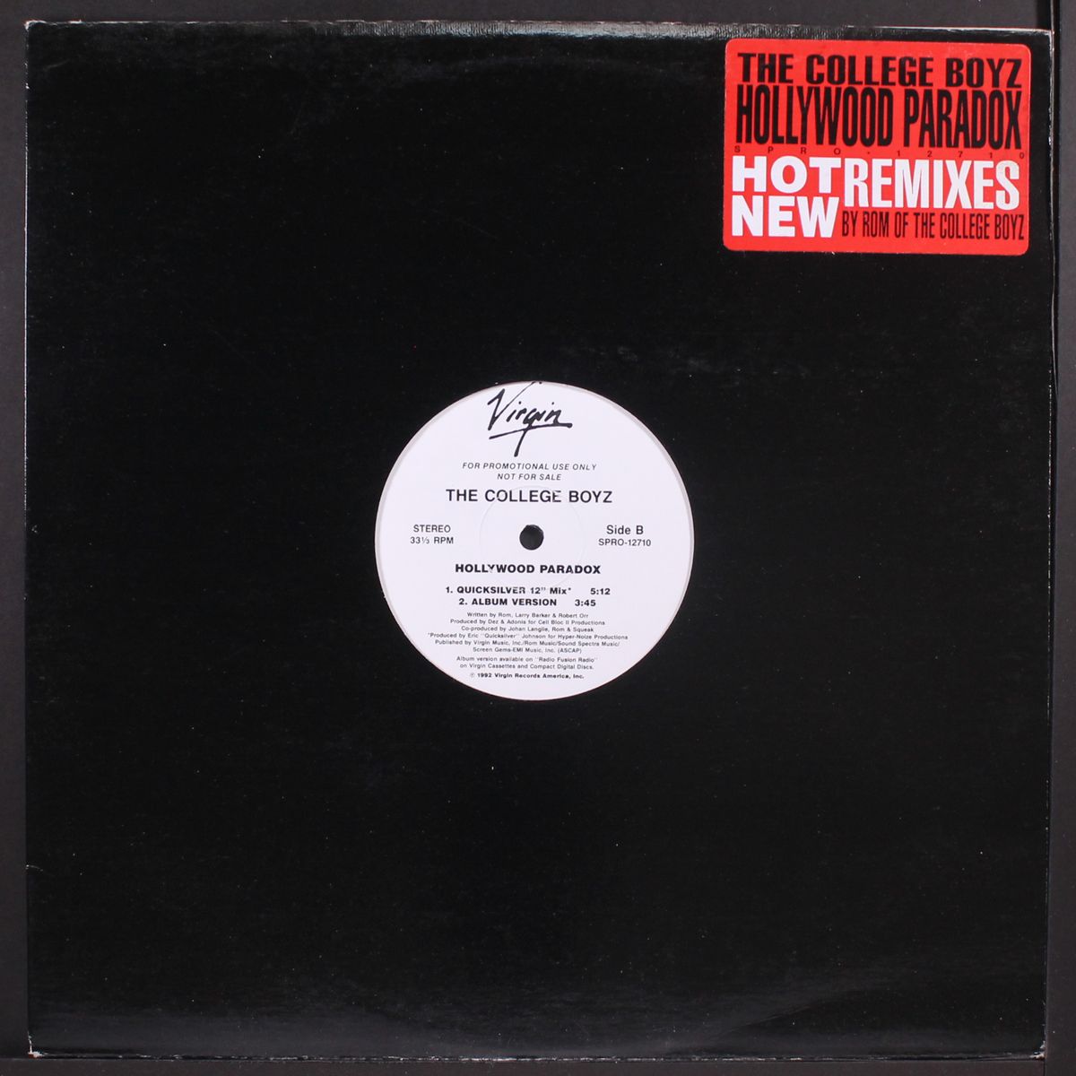 hollywood paradox remixes by COLLEGE BOYZ