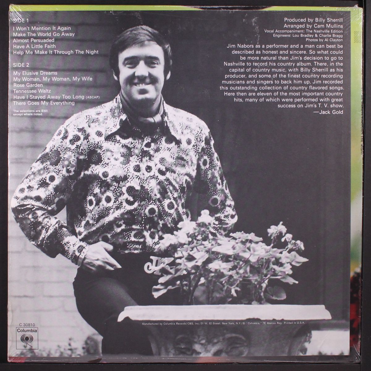 help me make it through the night by JIM NABORS