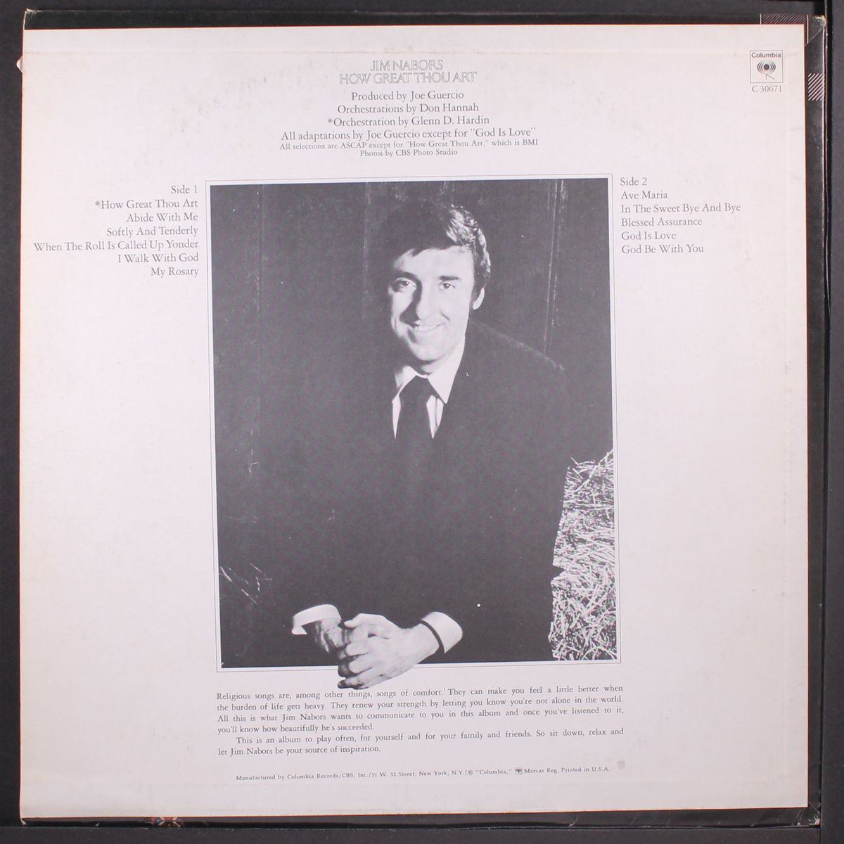 how great thou art by JIM NABORS