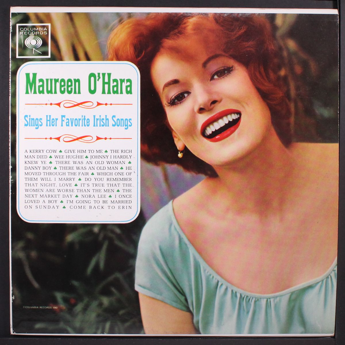 sings her favorite irish songs by MAUREEN O'HARA
