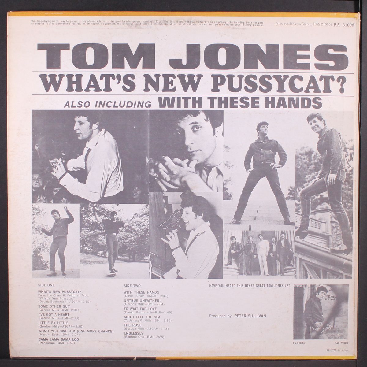 what's new pussycat? by TOM JONES