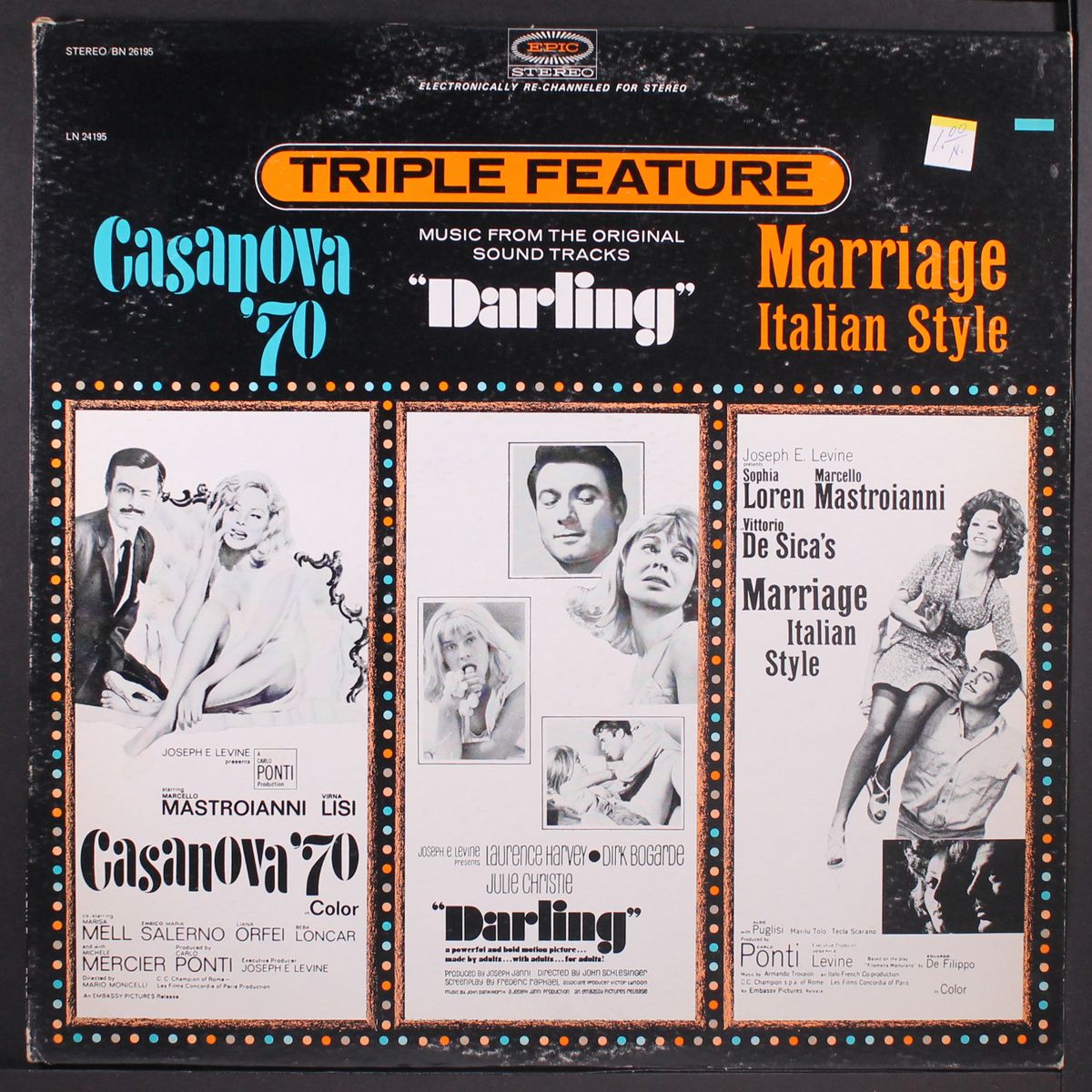casanova '70, darling, marriage italian style by SOUNDTRACK
