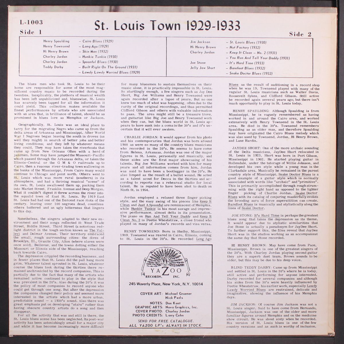 st. louis town, 1927-1932 by VARIOUS