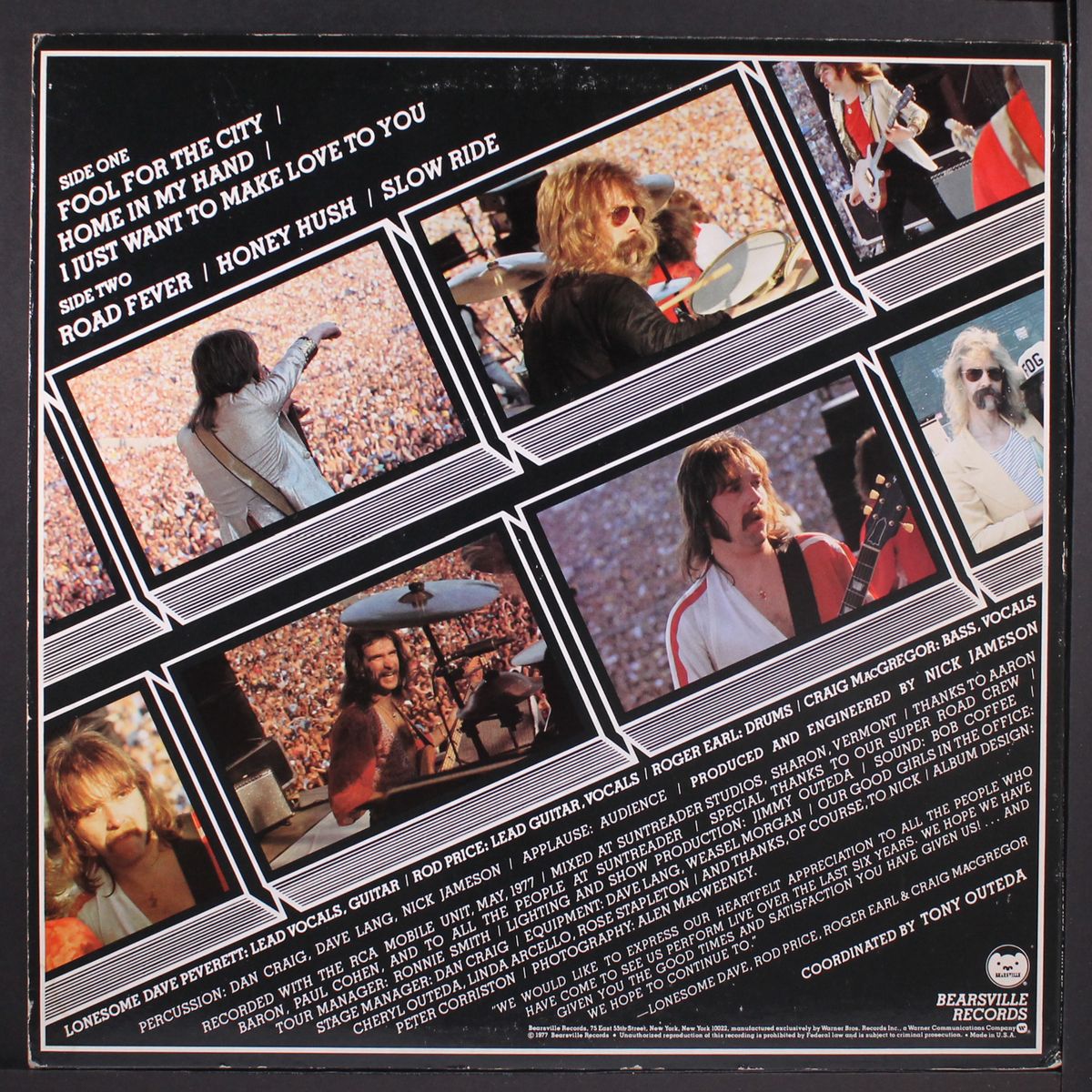 live by FOGHAT