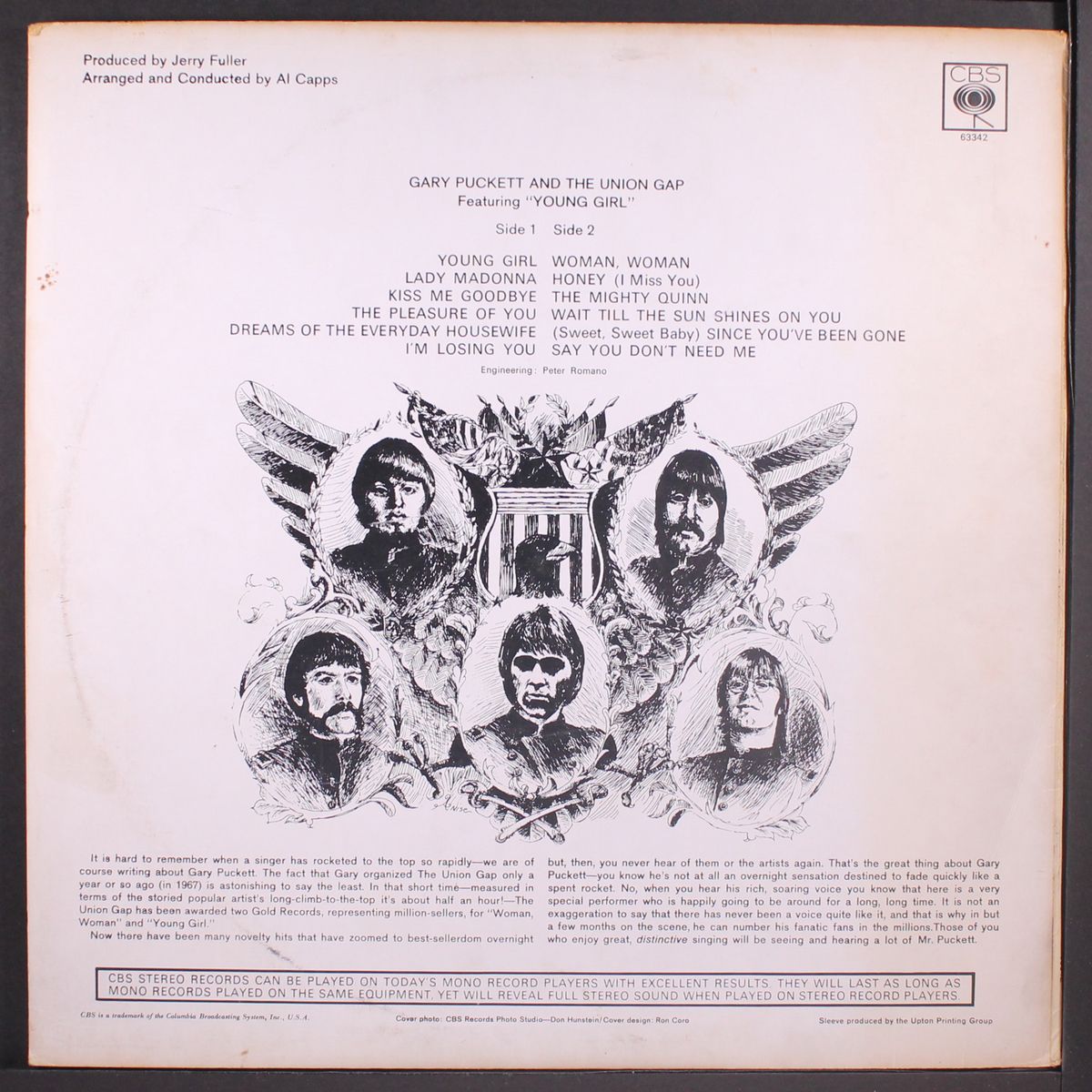 gary puckett and the union gap featuring young girl by GARY PUCKETT & UNION GAP