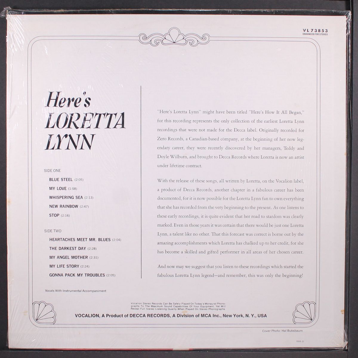 here's loretta lynn by LORETTA LYNN