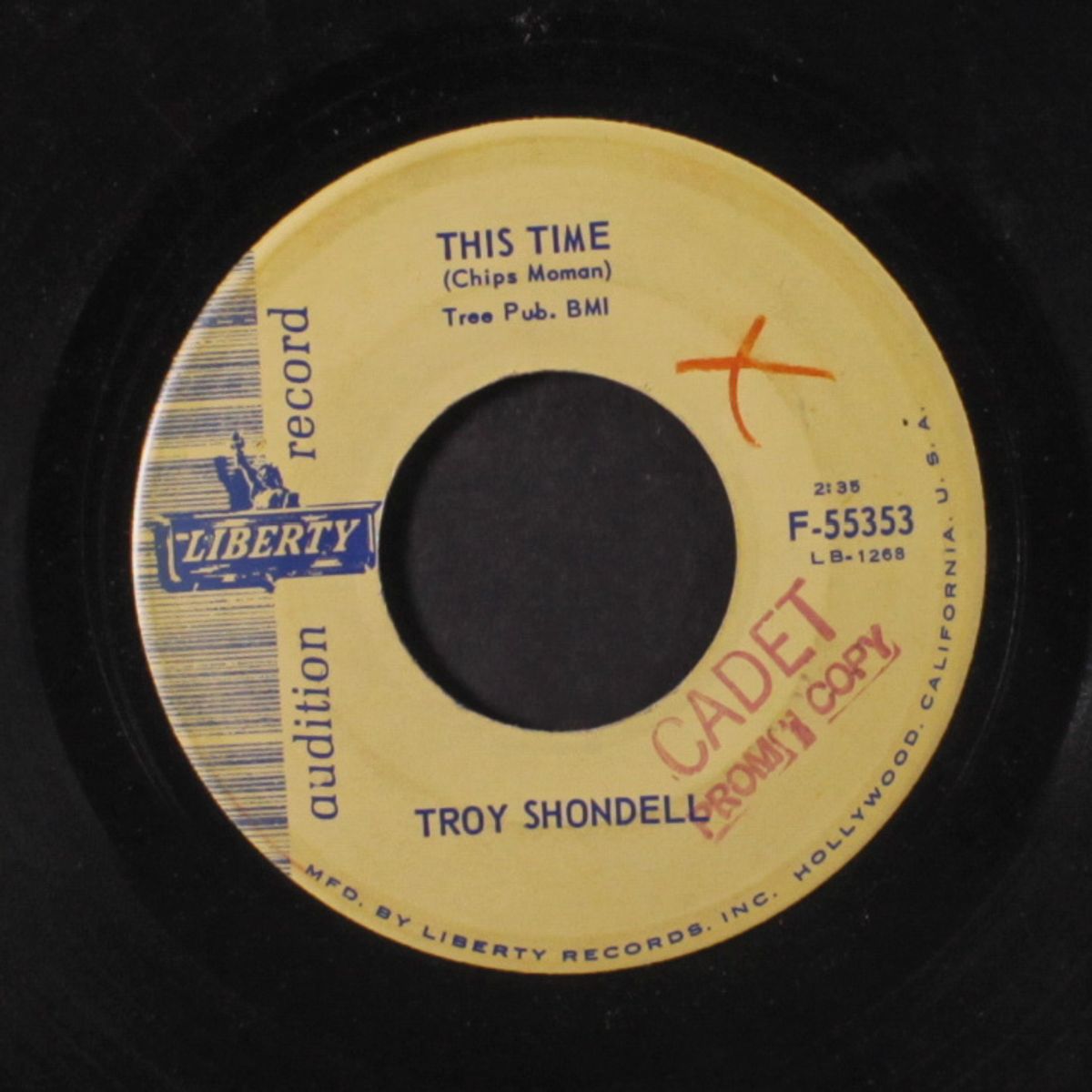 this time / girl after girl by TROY SHONDELL