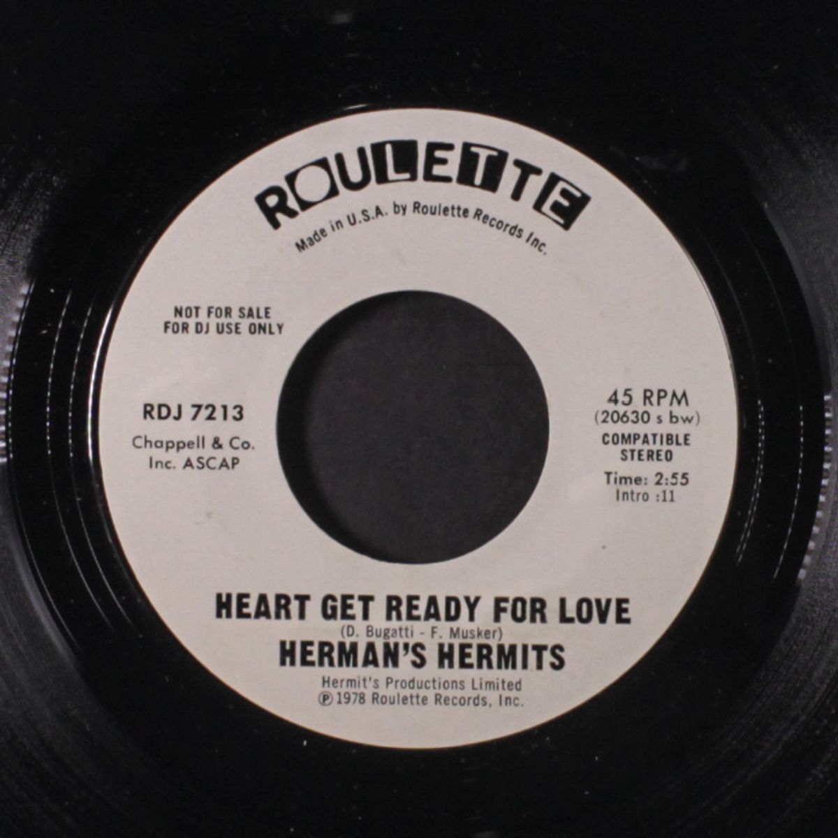 heart get ready for love / same by HERMAN'S HERMITS