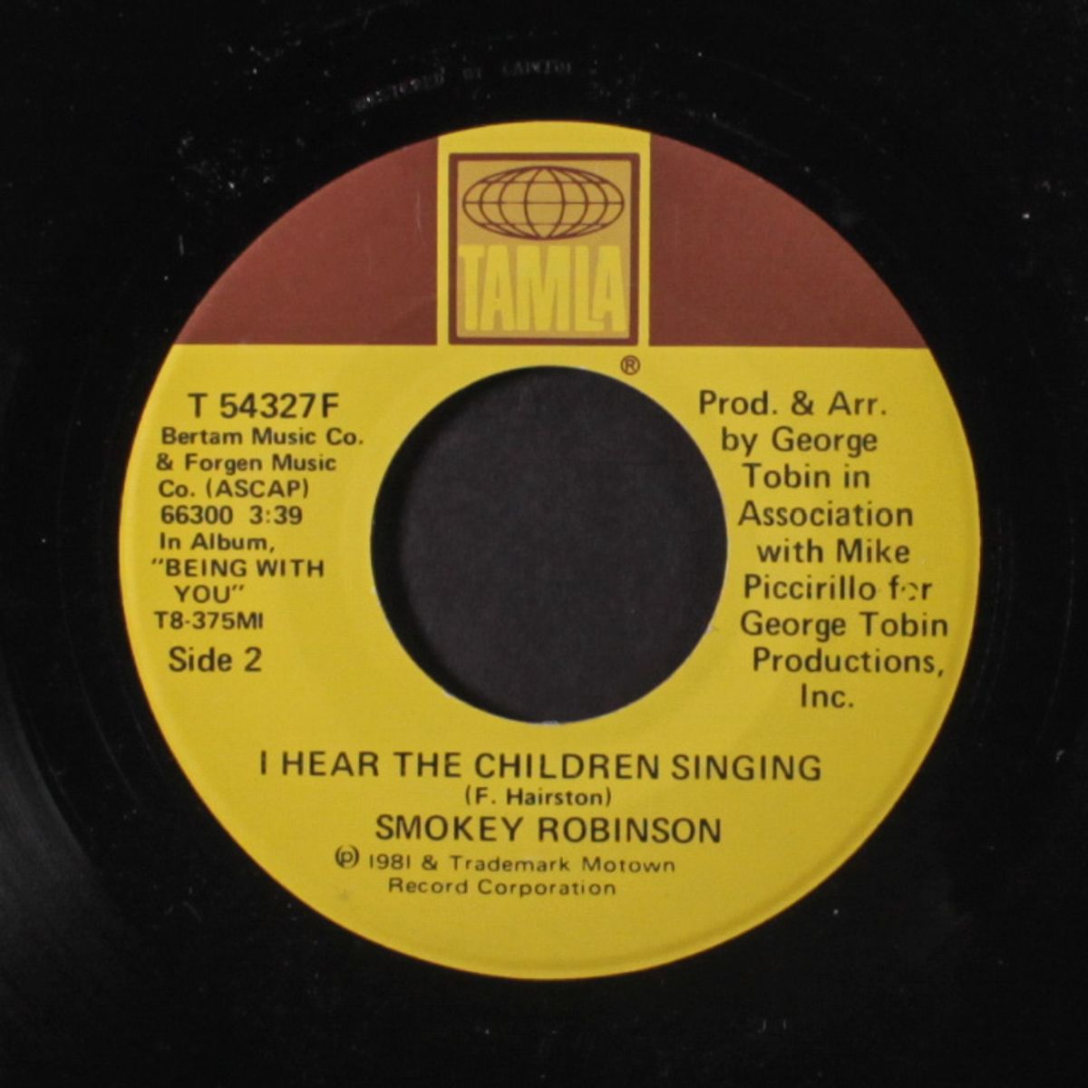 you are forever / i hear the children singing by SMOKEY ROBINSON