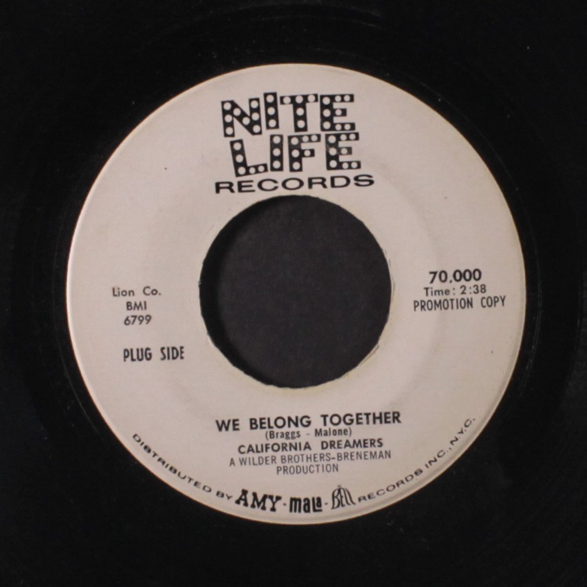 we belong together / one night stand by CALIFORNIA DREAMERS