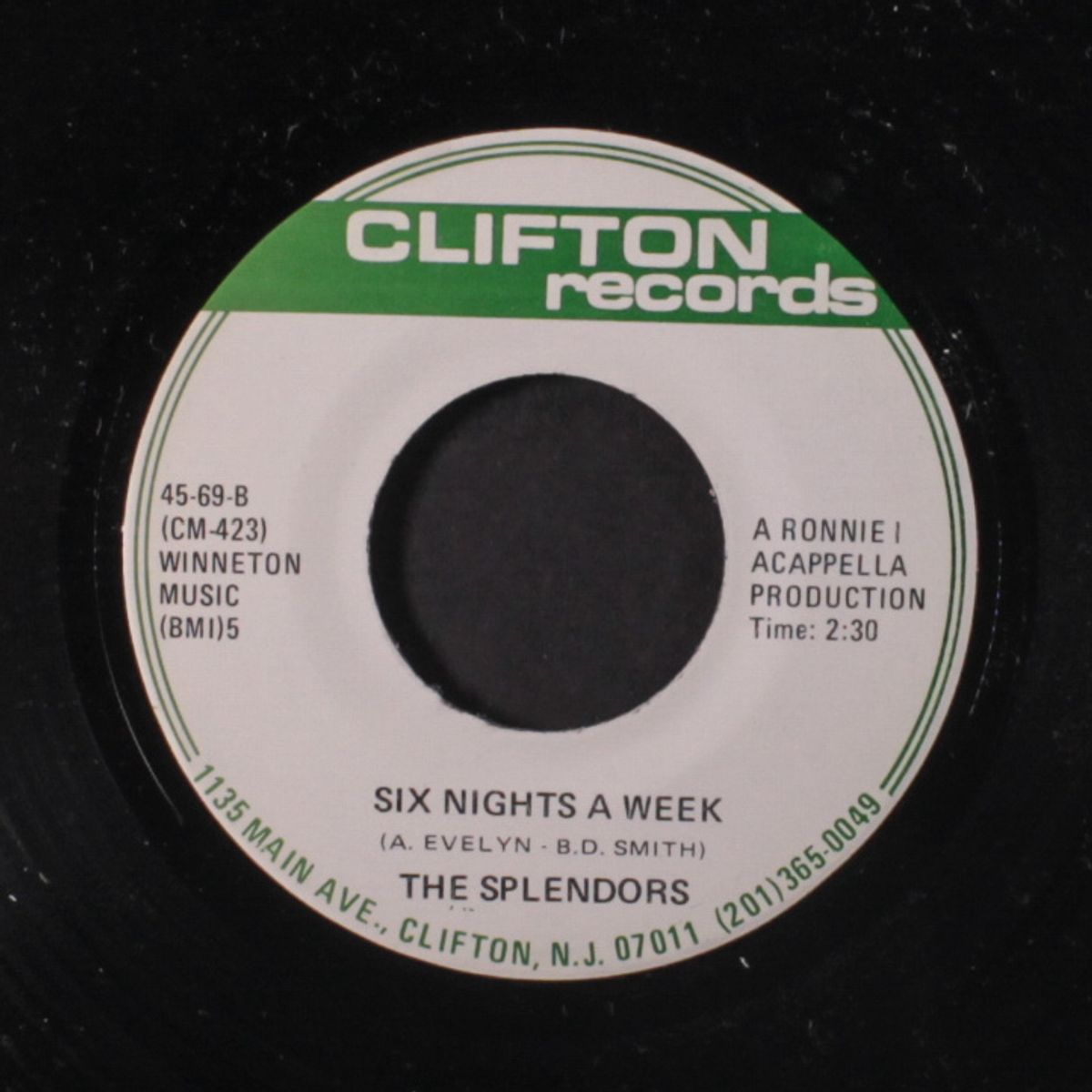 the dance is over / six nights a week by SPLENDORS