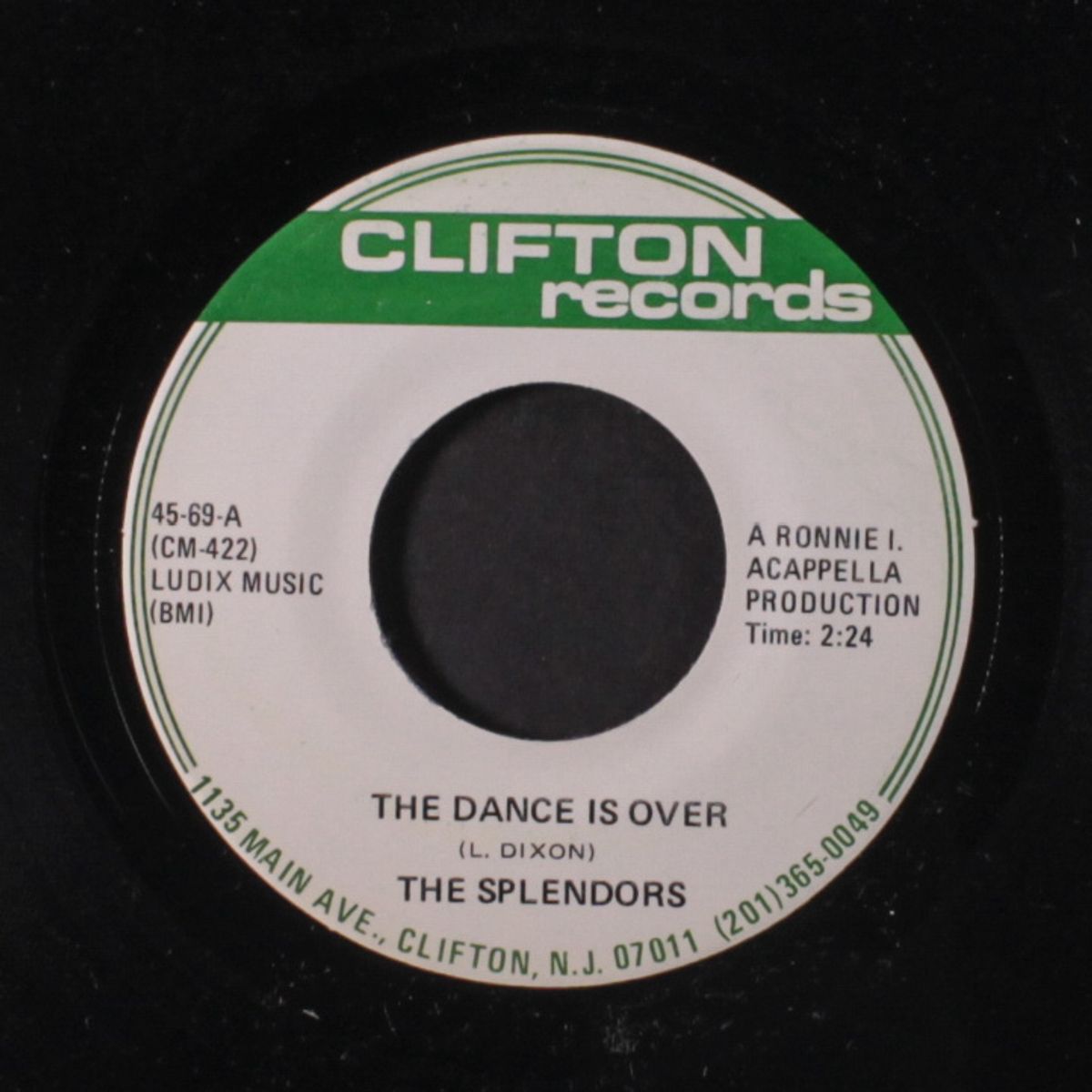the dance is over / six nights a week by SPLENDORS