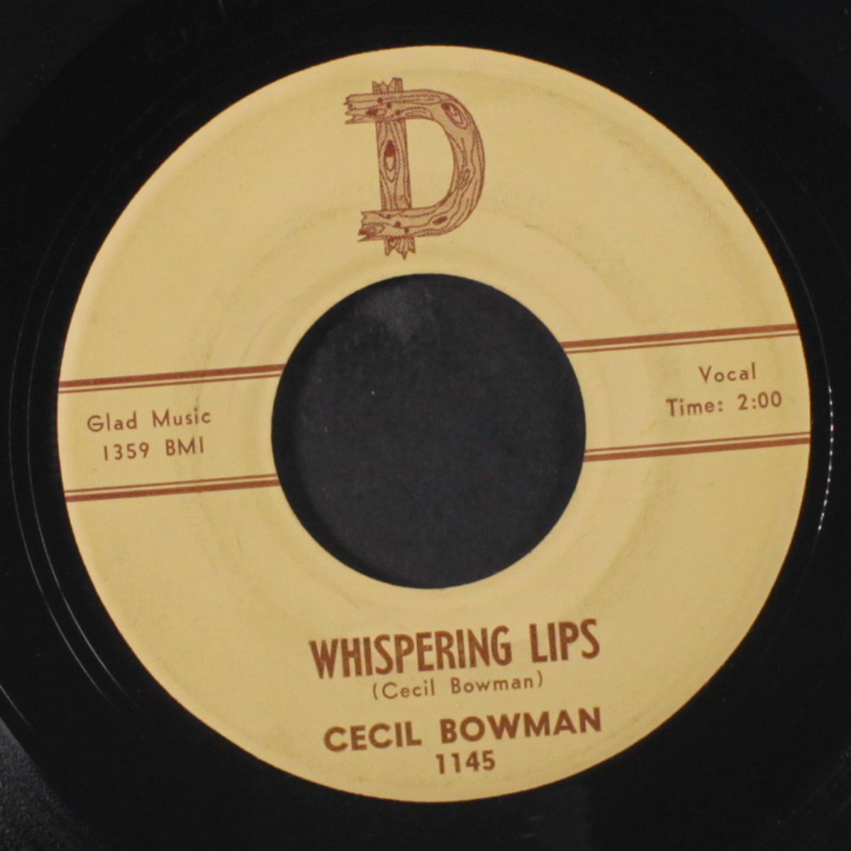 whispering lips / most beautiful by CECIL BOWMAN
