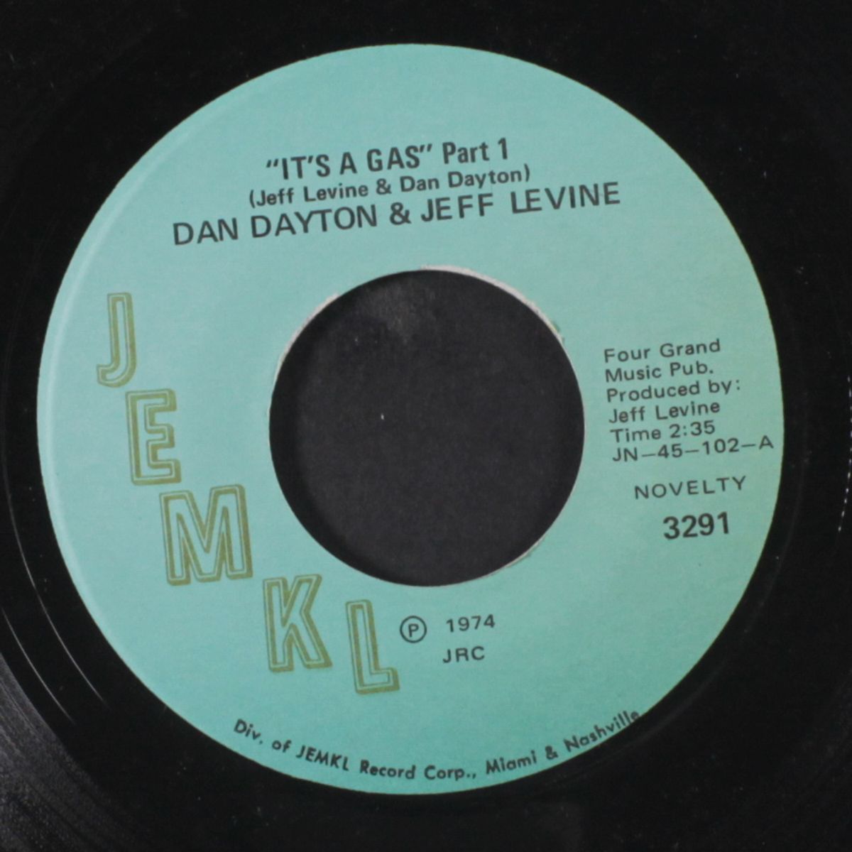 it's a gas / part 2 by DAN DAYTON & JEFF LEVINE