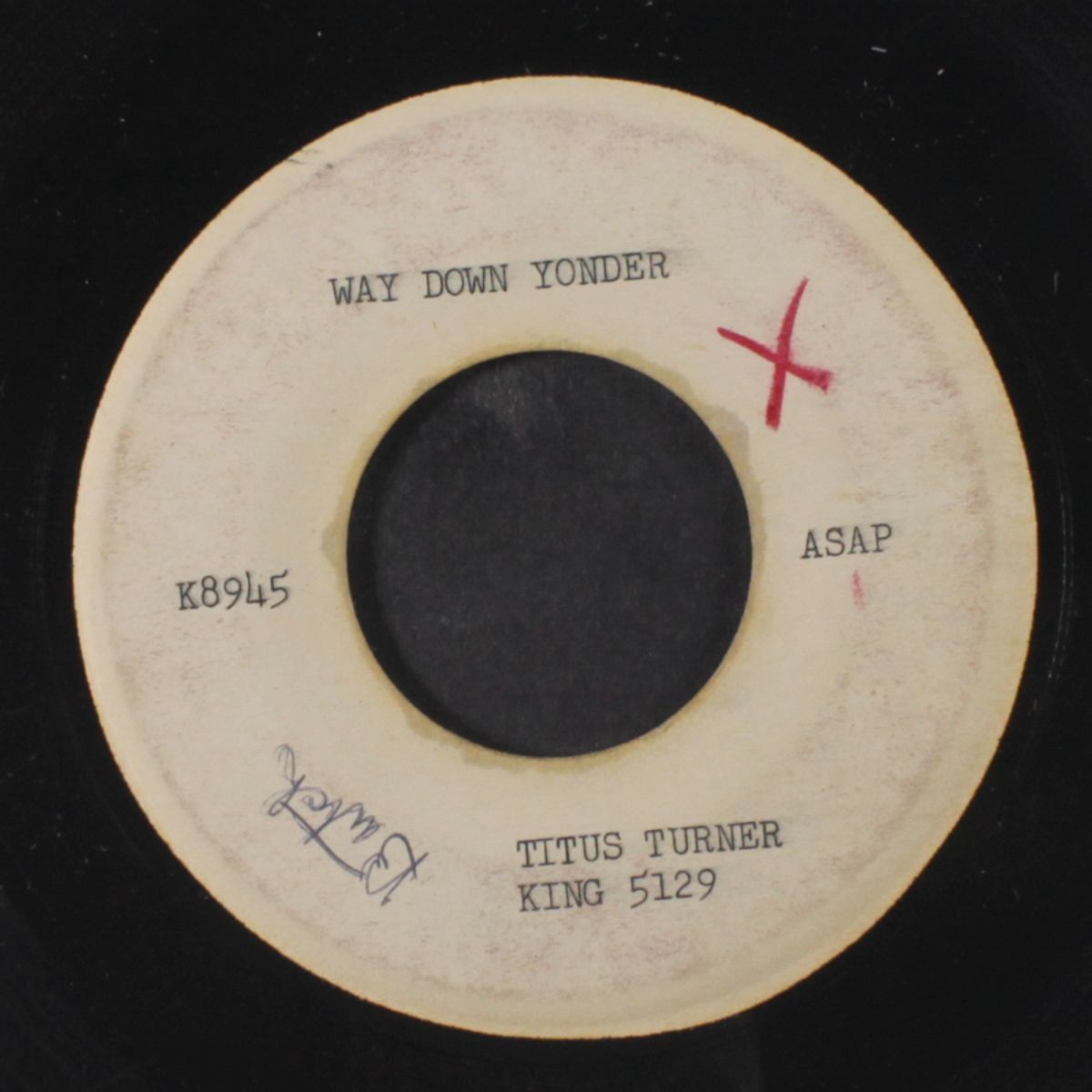follow me / way down yonder by TITUS TURNER