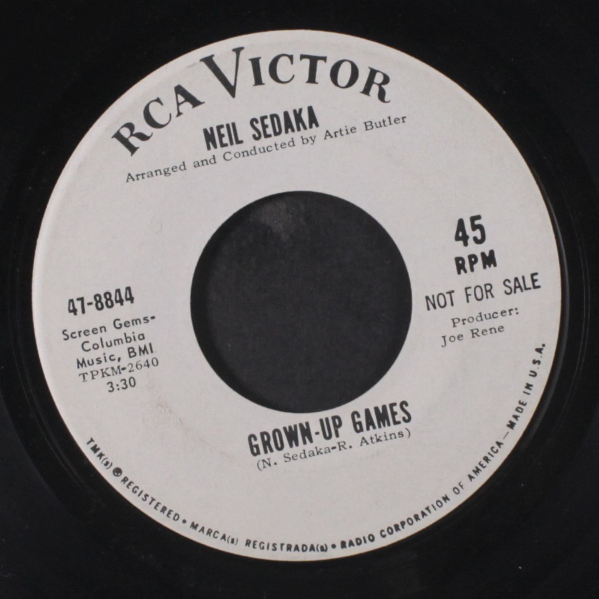 the answer lies within / grown up games by NEIL SEDAKA