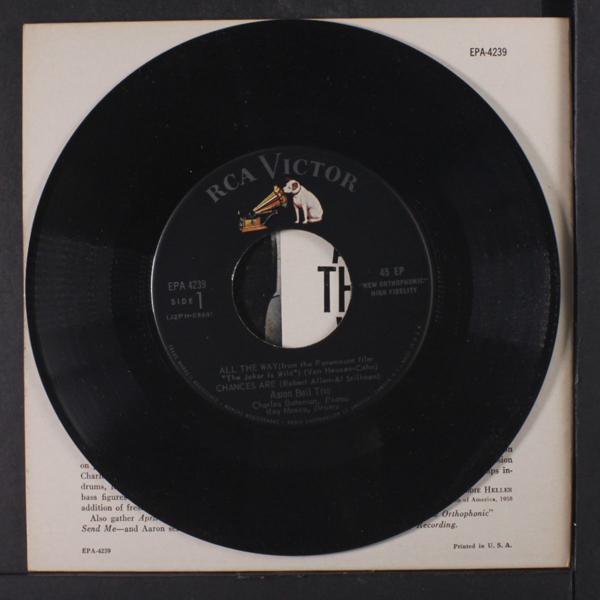 jazz all the way by AARON BELL