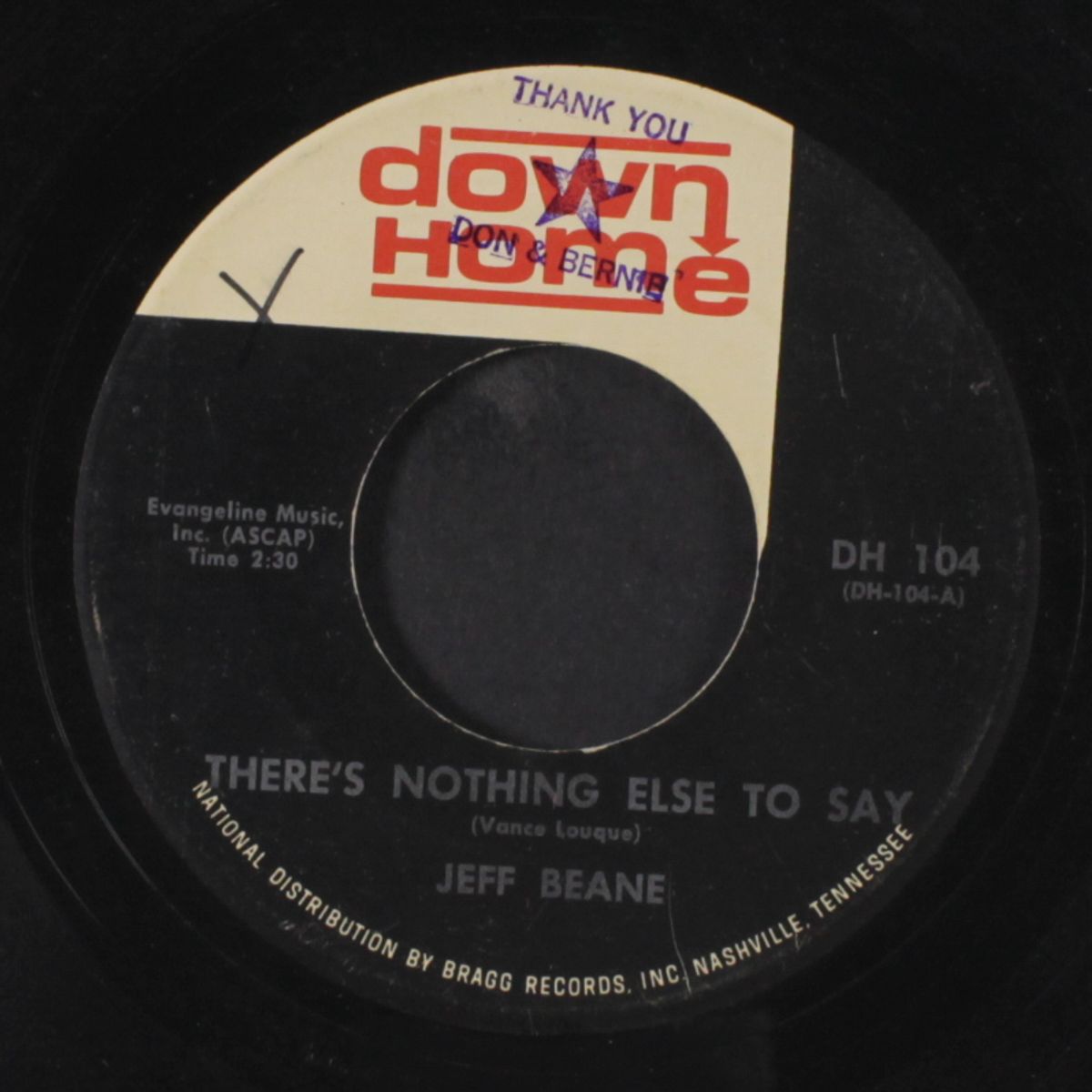 there's nothing else to say / as long as i'm a fool for you by JEFF BEANE
