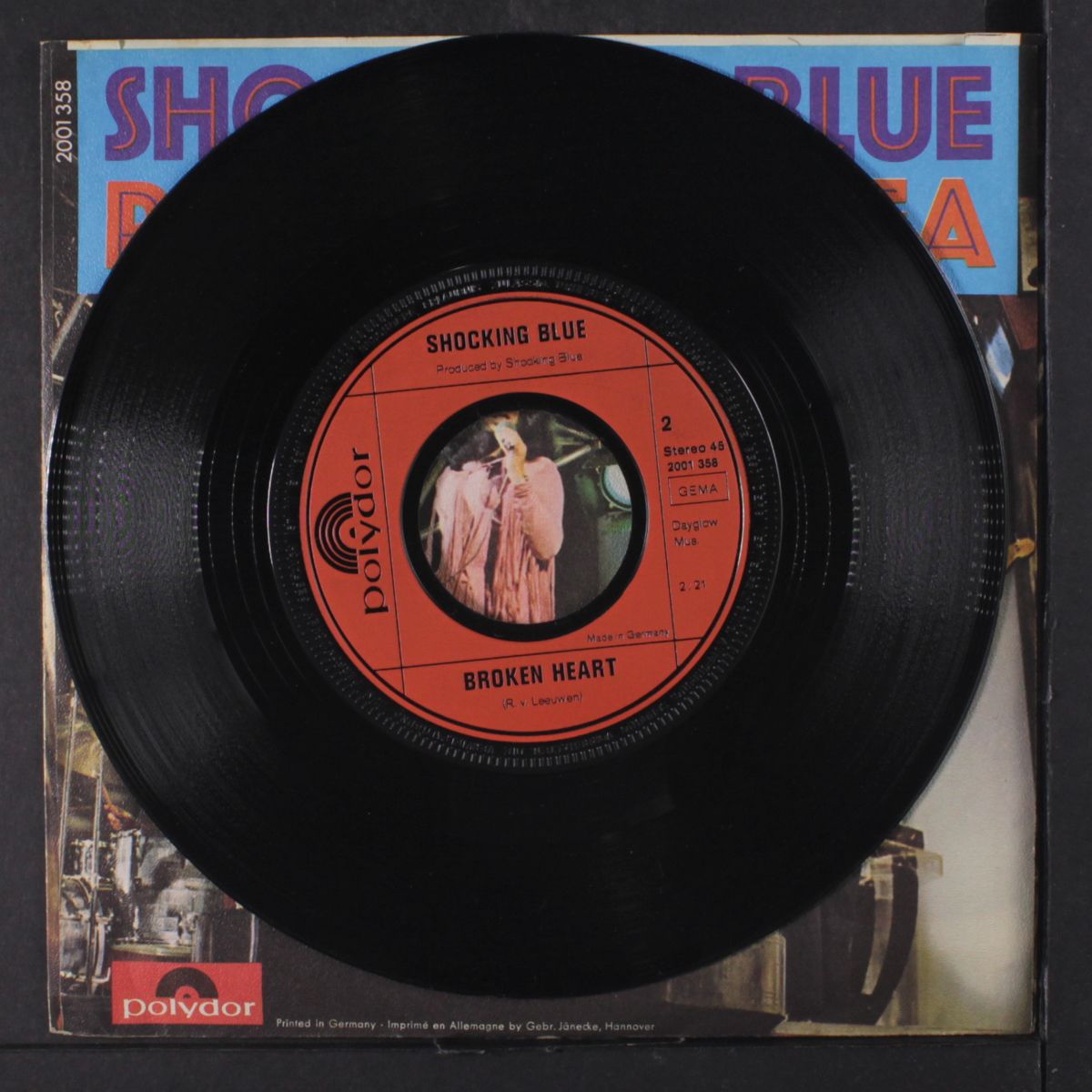 rock in the sea / broken heart by SHOCKING BLUE