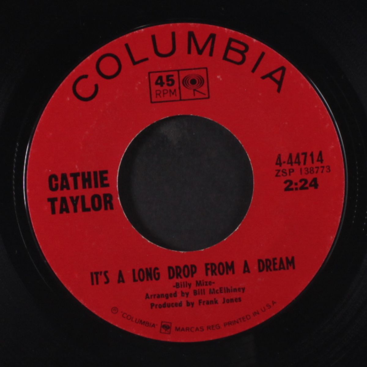 a habit i can't break / it's a long drop from a dream by CATHIE TAYLOR