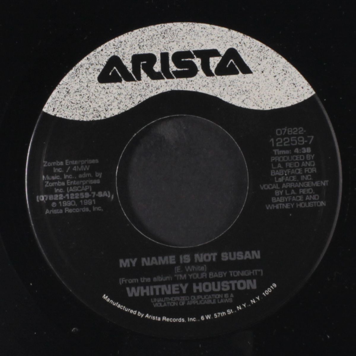 my name is not susan by WHITNEY HOUSTON