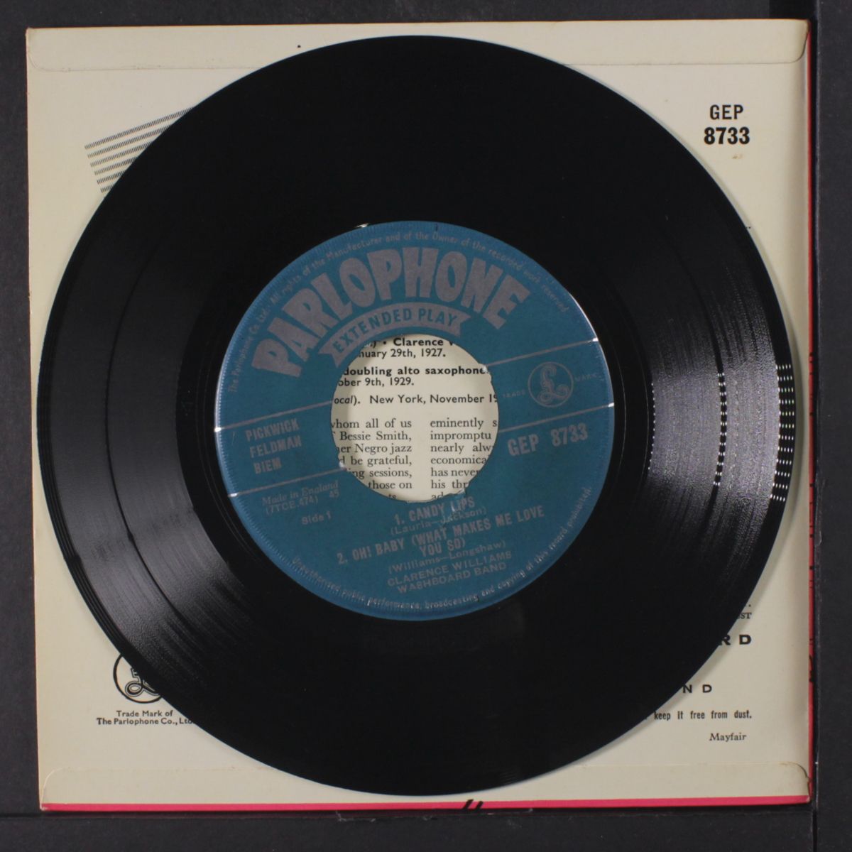 clarence williams washboard band by CLARENCE WILLIAMS