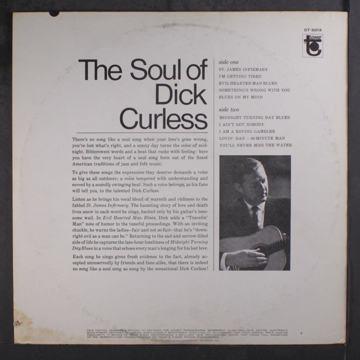 the soul of by DICK CURLESS