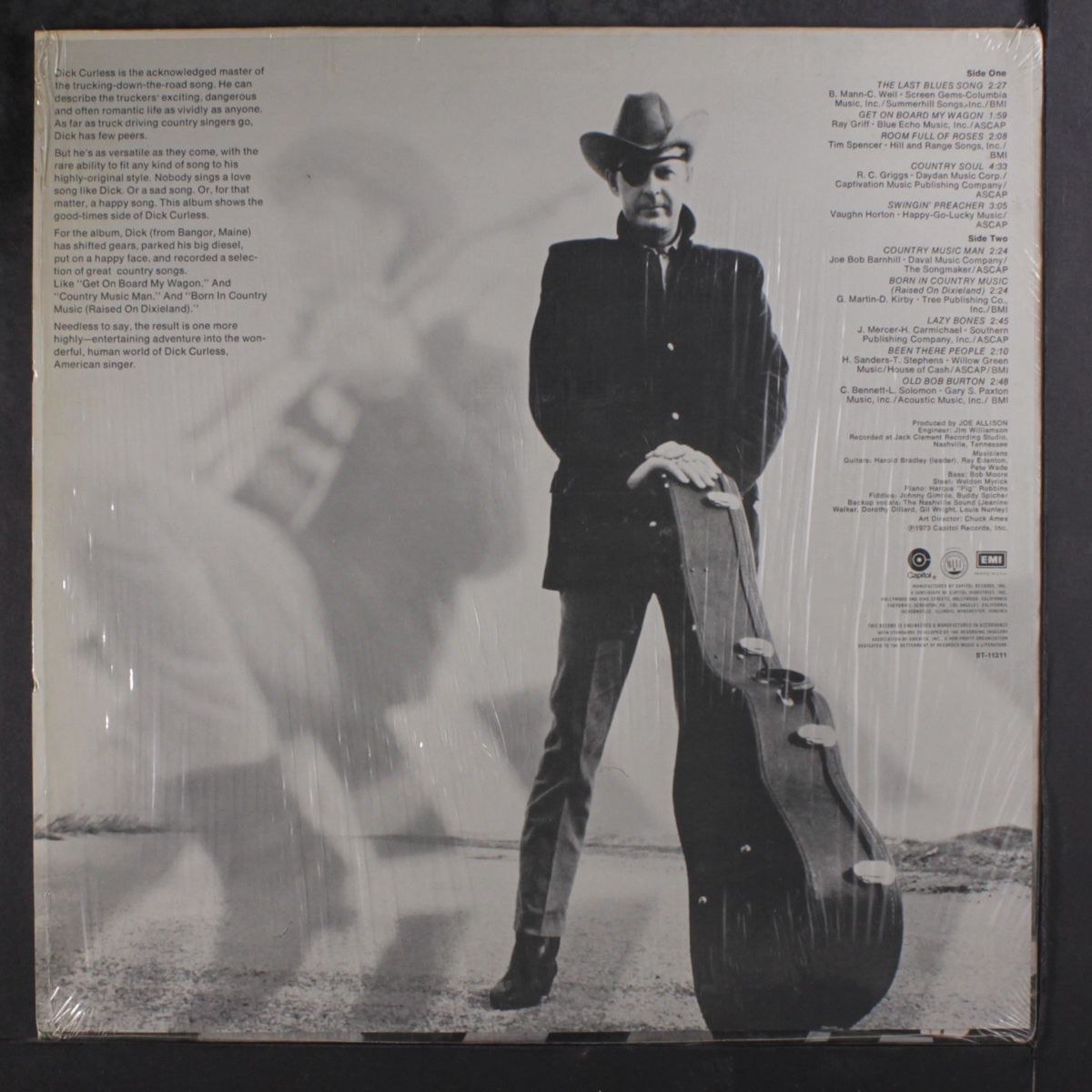the last blues song by DICK CURLESS