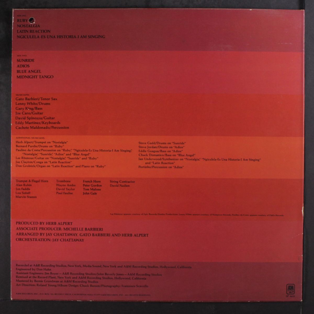 ruby, ruby by GATO BARBIERI